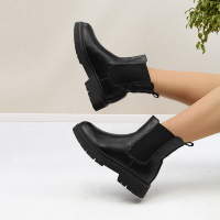 Черные ботинки-челси с резинкой DINO ALBAT