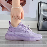 Фиолетовые текстильные кроссовки LUTA