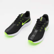 Черно-салатовые текстильные кроссовки Nike Zoom Winflo - Черно-салатовые текстильные кроссовки Nike Zoom Winflo